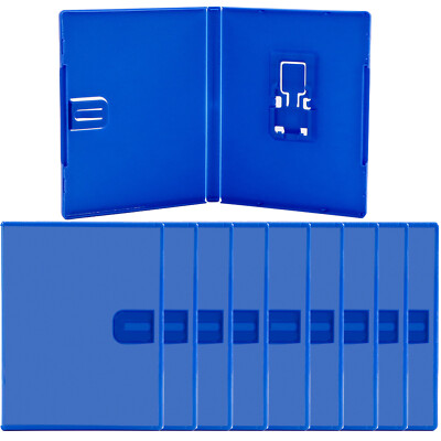 #ad 10Pack Empty Blue Replacement Cases Cover For PlayStation PS Vita Games 6Z $18.98