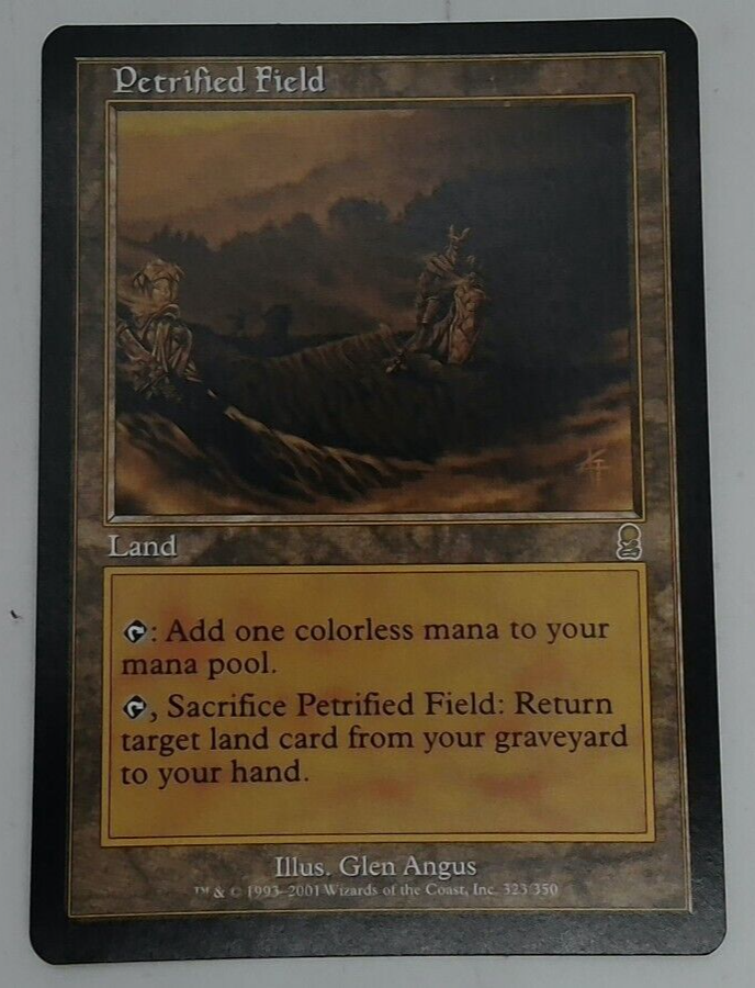 MTG - Petrified Field [Odyssey] Magic the Gathering | eBay