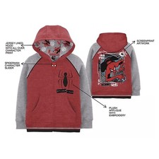 Spider-Man Kids Hoodie Jacket Size 4 