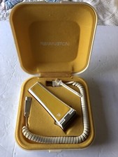 Vintage Remington Electric Shaver Case WORKS