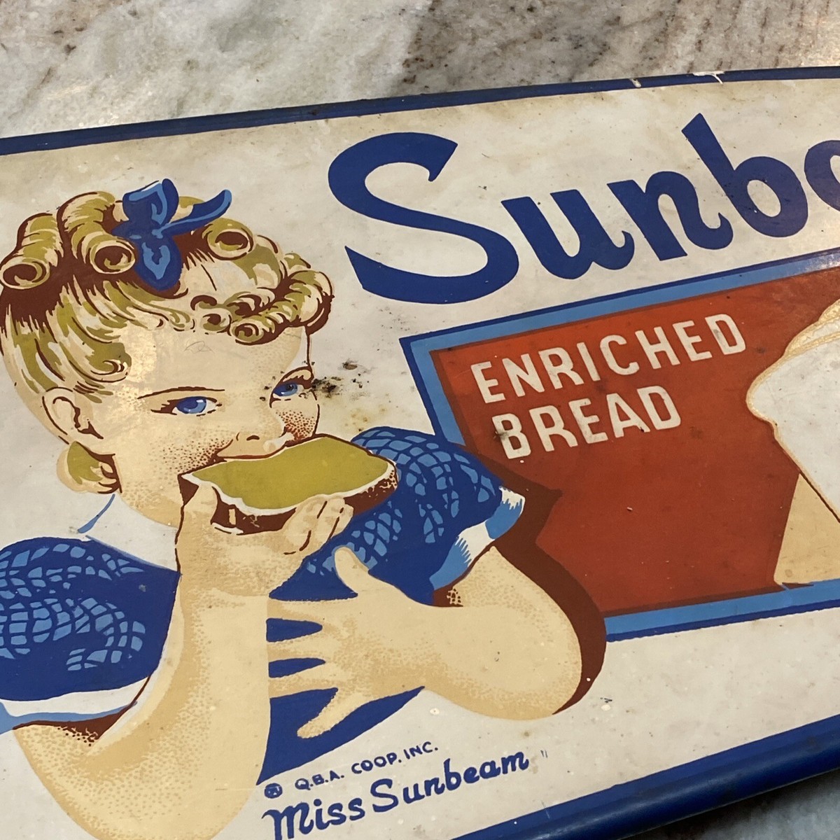 1980年　Sunbeam ブレッド　アドバタイジング　シェルフ　アメトイ 1980年 Sunbeam ブレッド アドバタイジング シェルフ アメトイ 【公式