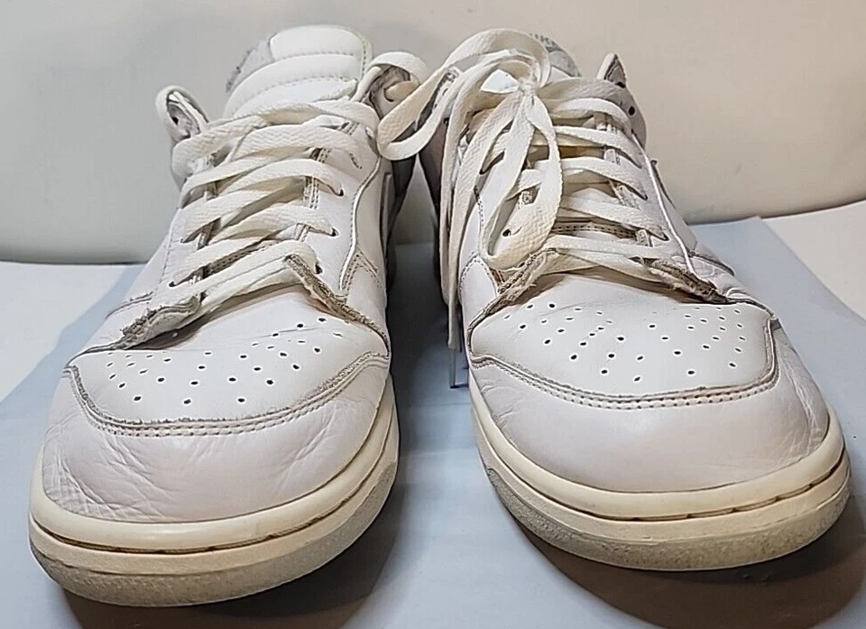 Nike Dunk Pro Low B White/Neutral Gray 624044-115 Size 14 US 13 UK Sneakers - Image 3 of 4