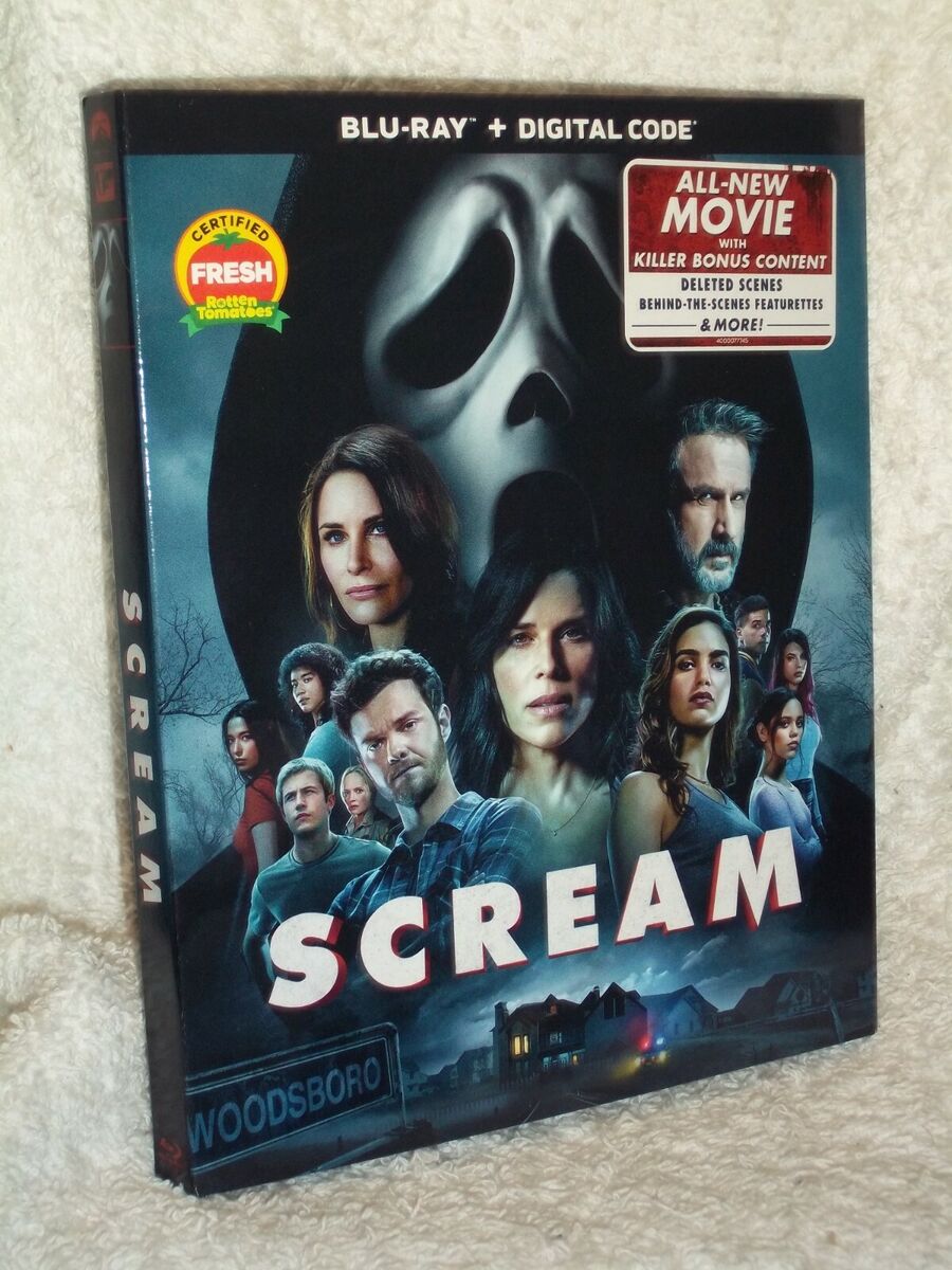 Scream 6-Movie Collection (Blu-ray, 2022, 7-Disc) Jenna Ortega Drew  Barrymore