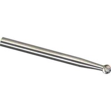 Made in USA SD-1DC-CCS2A Abrasive Bur: SD-1, Ball 1/4" Shank