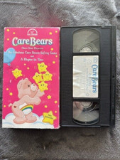 Care Bears Cheer Bear Presents The Gift Of Caring And Bedtime For Care-A-Lot VHS