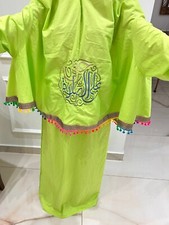 Khimar Caftan Prayer Dress Skirt Set Muslim Women Abaya Islamic Kaftan