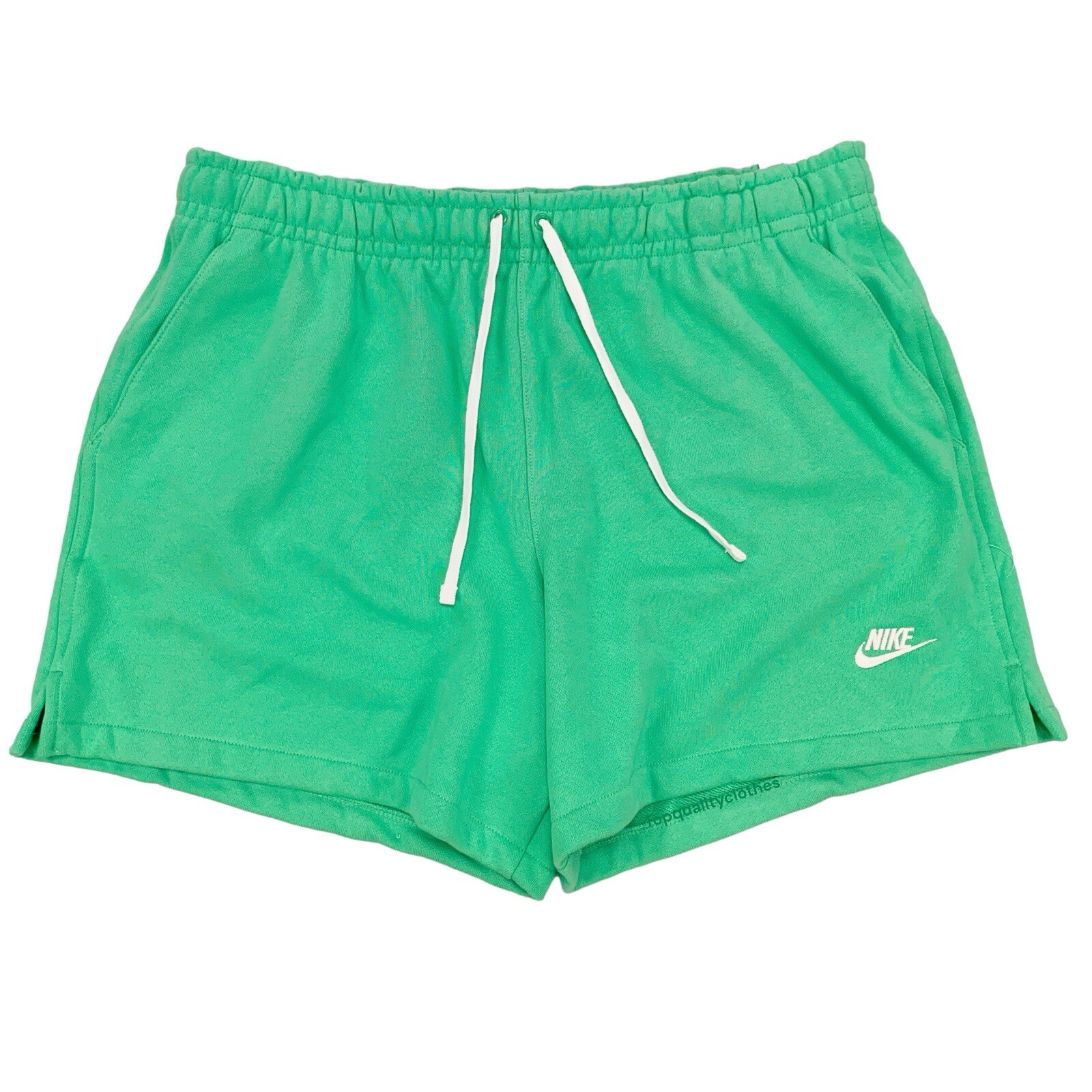 Мужские шорты Nike Club Fleece French Terry Flow Shorts зеленые DX0731-363 (размер XXL)