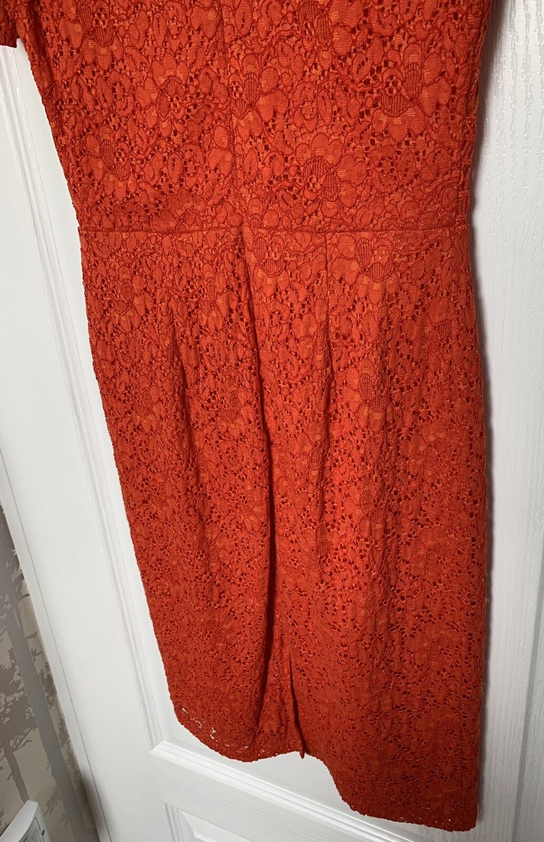 chinese dress ladies Draped Lace Dress Set in Orange main image 0