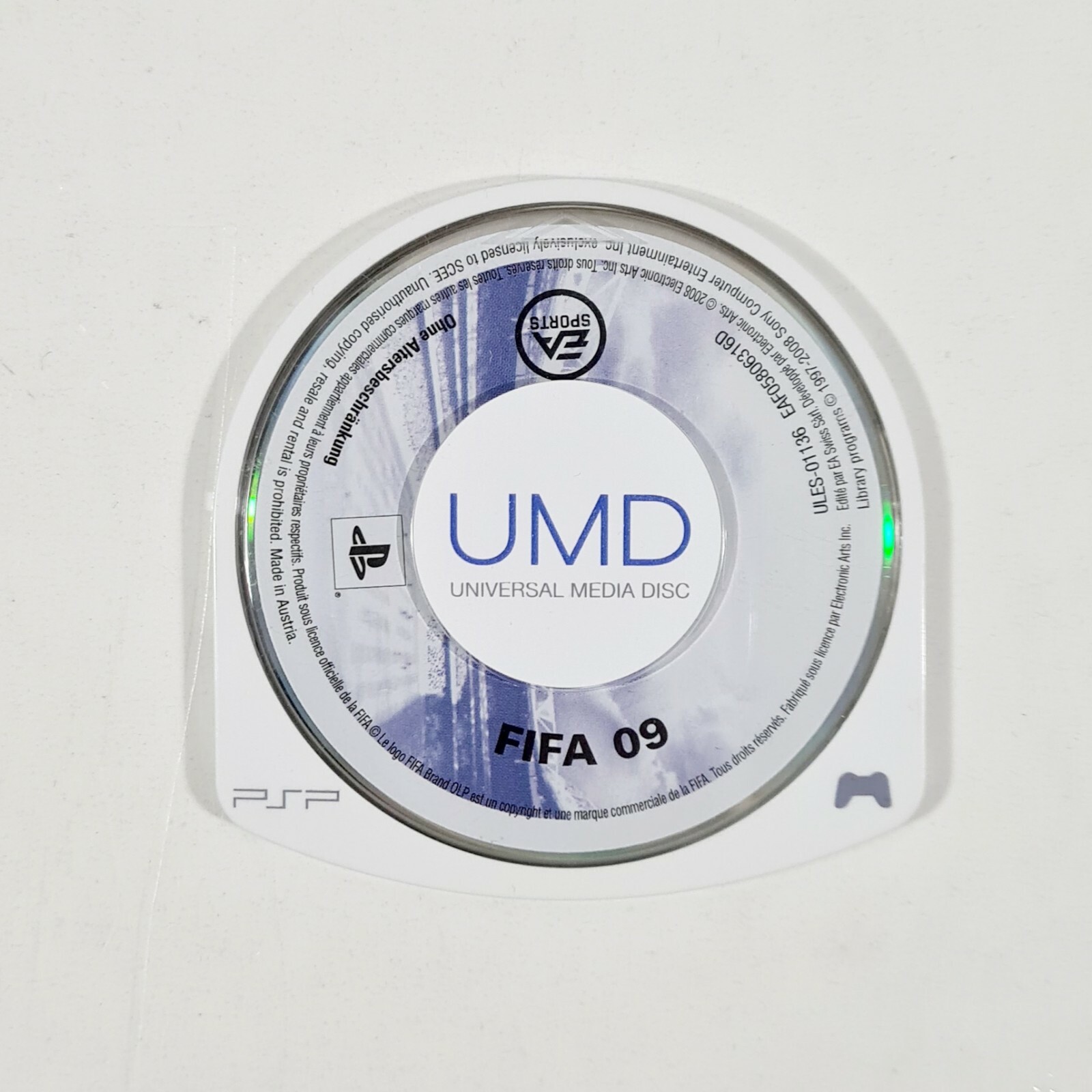 Sony PSP Playstation Portable EA SPORTS FIFA 09 German Football/Soccer/Bundes...