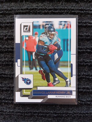 2022 Donruss Football Derrick Lamar Henry Jr Full Name Variation SSP Case Hit
