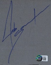 Jake Something Signed 4x6 Impact Wrestling Ring Used Canvas Swatch Mat BAS COA