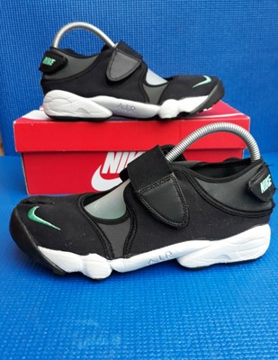 VTG Nike air RIFTS black/green JD summer..uk size 8 | eBay