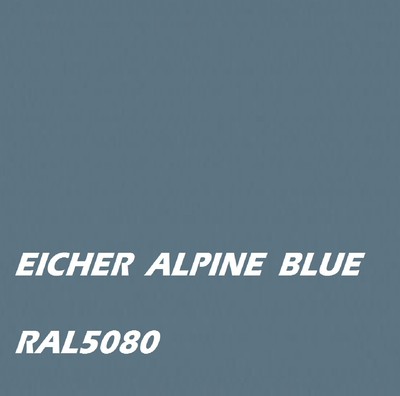 EICHER ALPINE BLUE 5080 Landmaschinen Emaille Glanz Pinsel oder Spray
