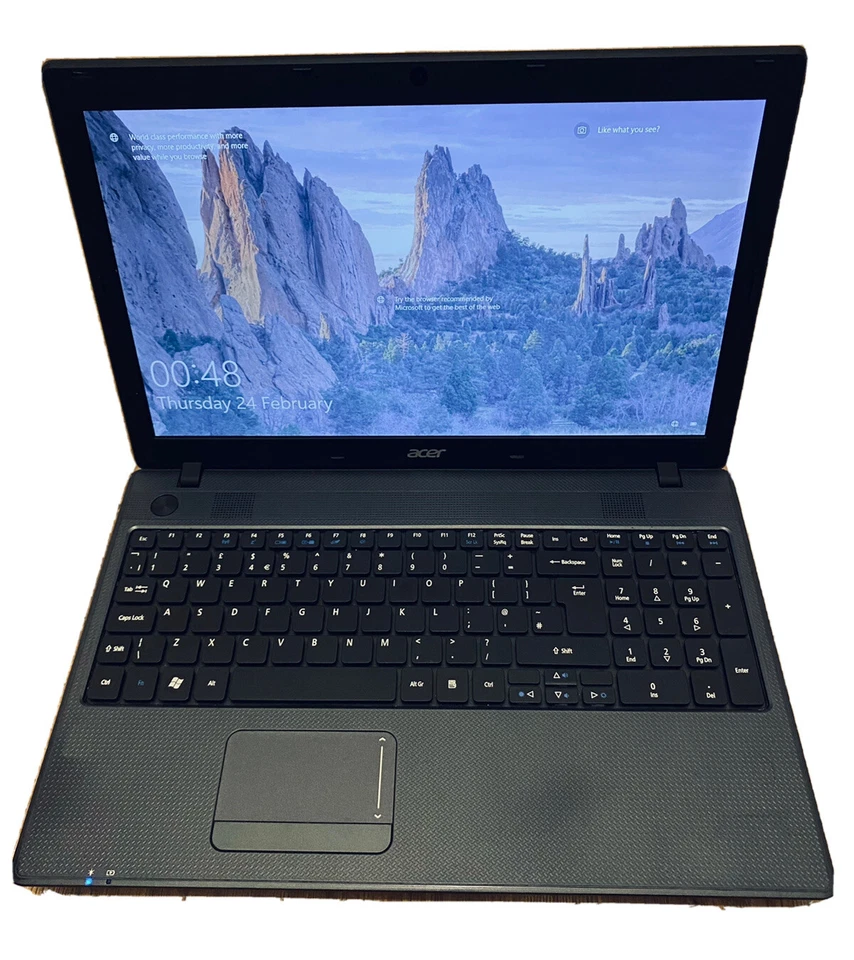 Acer TravelMate 5744 Corei5-M480 15.6" laptop 2.67GHz 6gb/128GB SSD Win-10Pro HD - Image 3 of 4