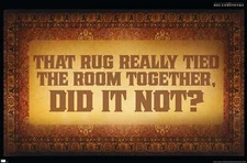 The Big Lebowski - The Rug - Poster