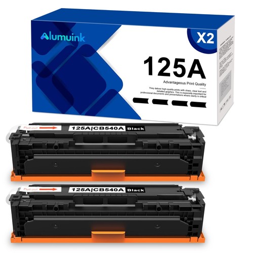 High-yield 125A Black Toner Replacement for HP 125A CB540A Color CP1215 ...