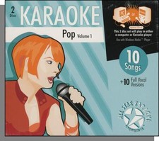 Karaoke CD G - Pop Volume 1 - New 10 Song All-Star Karaoke CD 