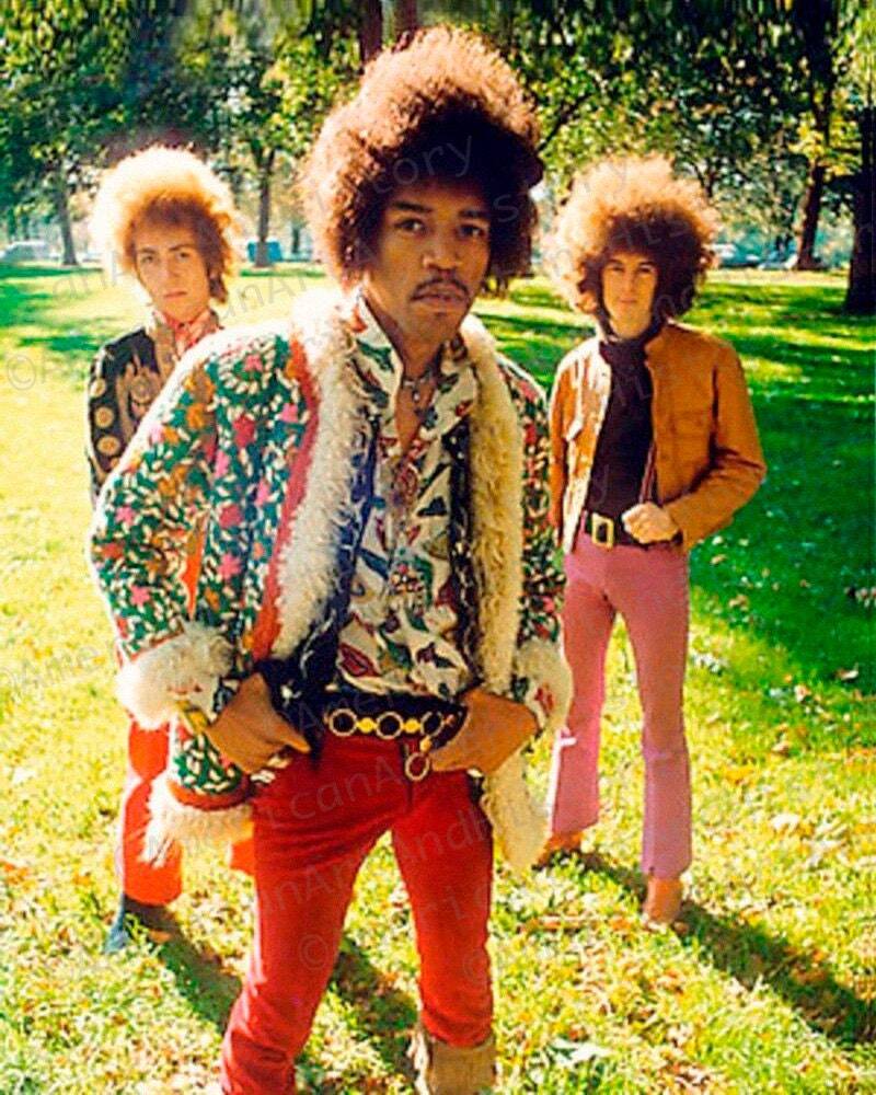 Jimi Hendrix Experience Photo Print Poster Mitch Mitchell Noel