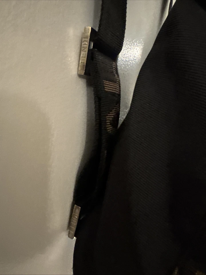 FENDI Italian Logo Nylon Backpack - Image 4 of 4