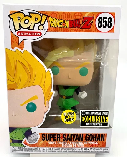 Super Saiyan Gohan Pop #858 Glows EE Exclusive Dragon Ball Z Funko Pop 2020