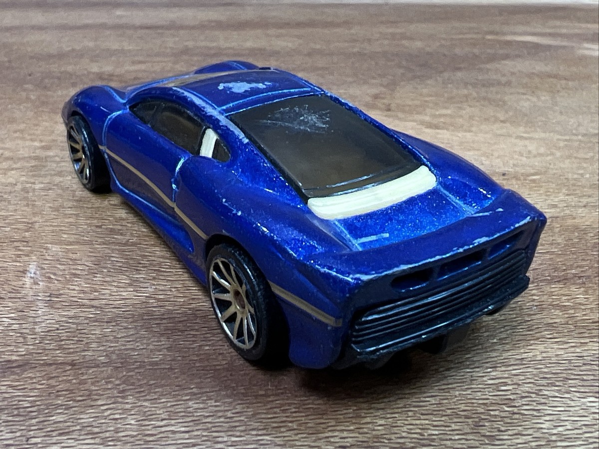 Vintage 1992 Hot Wheels Jaguar XJ220 Blue 1:64 Thailand As Is T341
