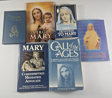 Catholic Books Lot Mary Devotion de Montfort True Devotion Fatima 6 Books