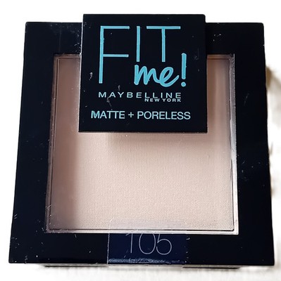 Maybelline New York Fit Me Matte + Poreless Powder 105 Natural Ivory 9g  NEU