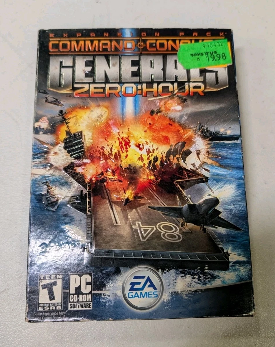 PC Command & Conquer: Generals-Zero Hour Video Games for sale | eBay