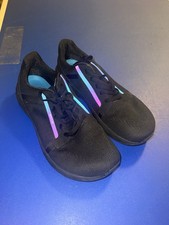 Mens Whitin Black Sneakers Reflective Size 45