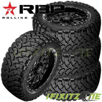 4 RBP Repulsor M/T 33x12.5x20 114Q 10 PLY, Load E, Mud Tires, Truck/SUV Off Road