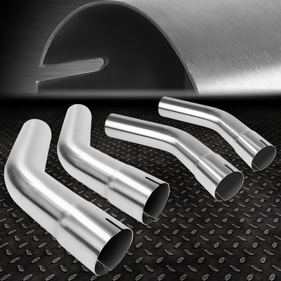 4Pcs 3''Inch OD Custom 45 Degree Stainless Steel Mandrel Bend Exhaust Pipe Tubing