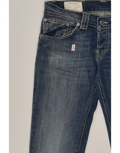 Jeans donna DONDUP slim W26 L33 blu cotone AS04 - Foto 3 di 6