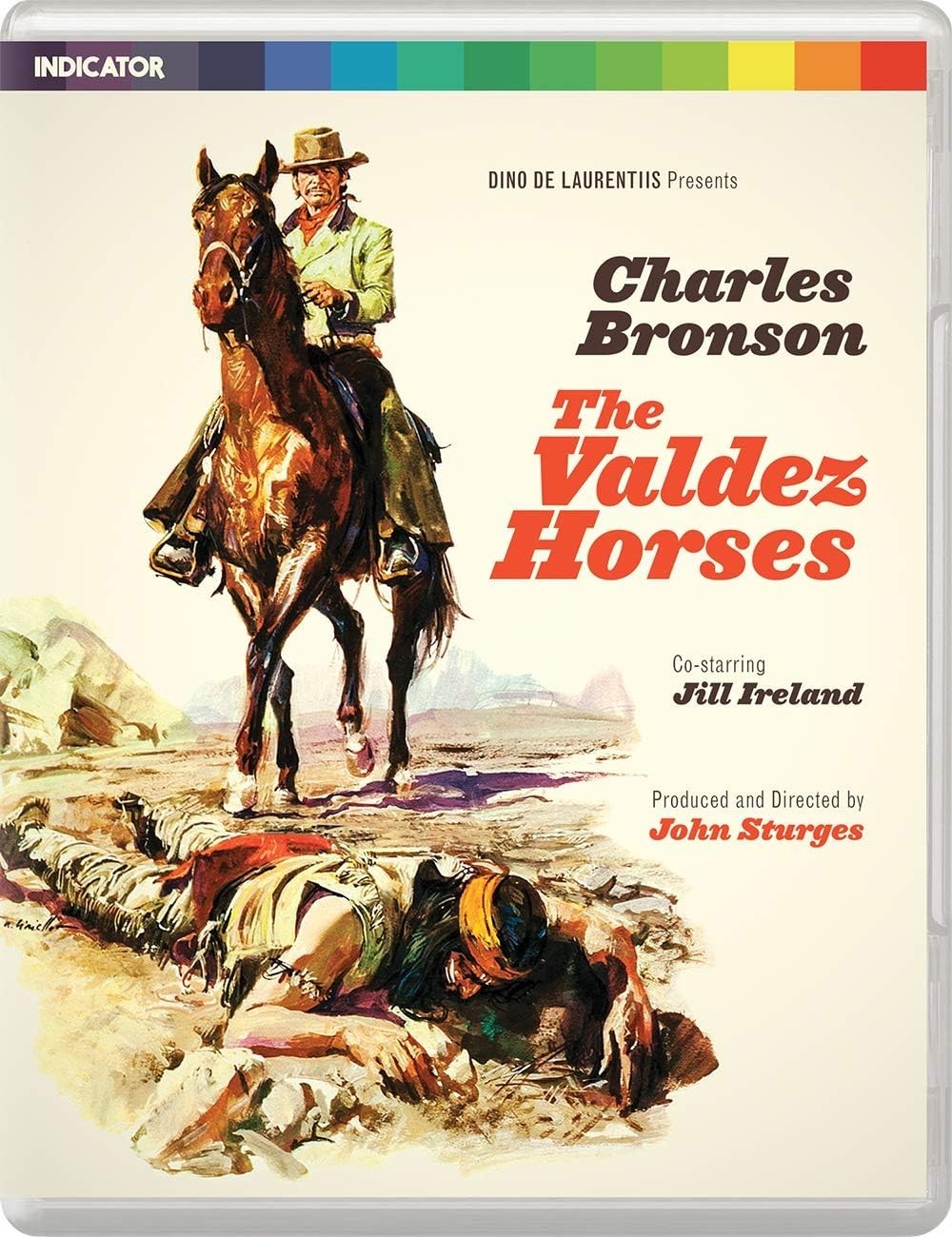 The Valdez Horses - Limited Edition Blu-ray - New & Sealed - Charles Bronson