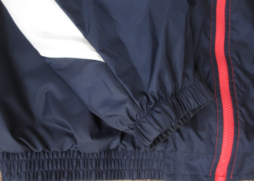 Vintage Tonix USA Olympic Spirit Jacket XL Red White Blue Windbreaker 90s Nylon - Picture 6 of 7
