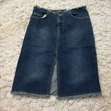 Women  s Vintage Denim Jean Skirt Size 3 Womens
