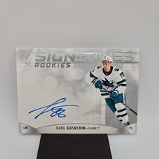 Danil Gushchin RC 2023-24 Sign Of The Times Rookies SOTT Auto SP Authentic