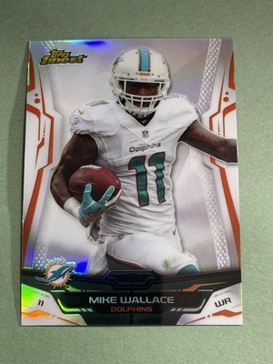 Mike Wallace 2014 Finest Refractors Miami Dolphins #6 5241