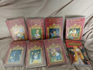 8 DVD SIMPSONS Série dessin animée jeunesse Canal Bart