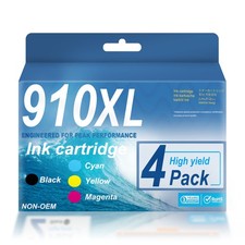 Ink Cartridge for HP 910 XL 910XL for Officejet Pro 8025 8022 8020 8028 8025 4PK
