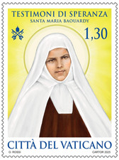 VATICANO 2025 Témoins D’Espérance Sainte Maria Baouardy FrancoBollo Neuf