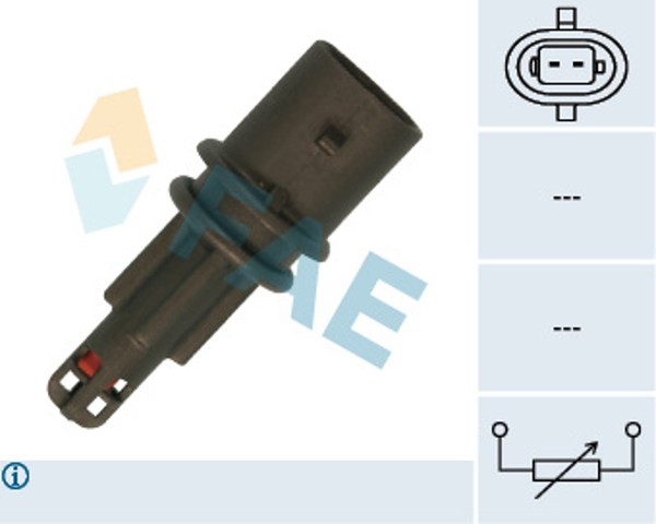 FAE Sensor Ansauglufttemperatur 33225 FüR Chevrolet Opel Alfa Astra T92 S07 X01-image