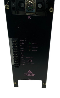 ZEROSPAN P80V-4225-16AF THYRISTOR SRC POWER CONTROLLER 480V 225A 110V 60HZ  