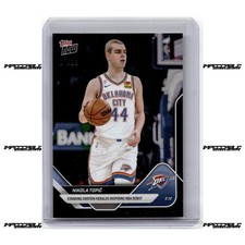 2025-26 Topps Now NBA - Black #171 Nikola Topic Rookie 7/10 NBA Debut