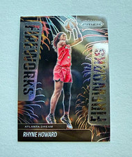 Panini Prizm WNBA 2025 Rhyne Howard Atlanta Dream #5 Fireworks Insert