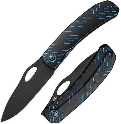 We Knife Co Ltd Inmate Folding Knife 3.75'' CPM-20CV Steel Blade Titanium Handle