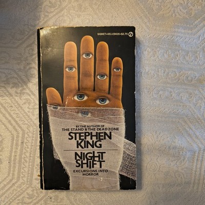 Stephen King Night Shift 1979 First Signet Printing Horror Paperback 
