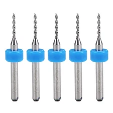 5PCS 1.2mm Tungsten Carbide CNC Engraving Print Circuit Board PCB Drill Bits