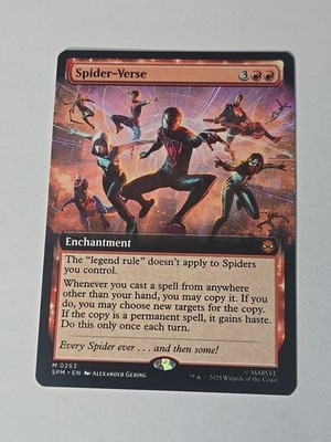 Spider-Verse (Extended Art) #0263 Non-Foil Marvel's Spider-Man MTG NM ENG