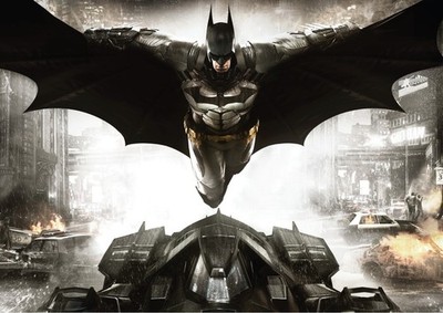 Batman Arkham Knight Poster Druck Gaming Bild A1 A2 A3 Game Art PS4 Xbox PC