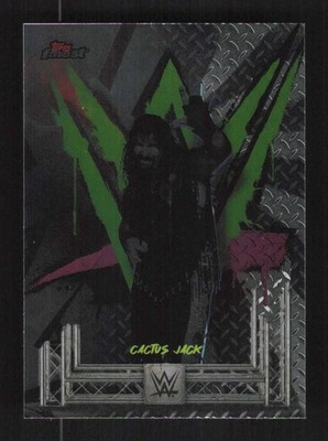 Cactus Jack 2025 Topps Finest WWE Uncommon #107